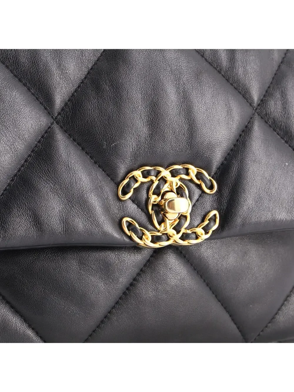 Chanel 19 Flap Bag Quilted Leather #328624C49B